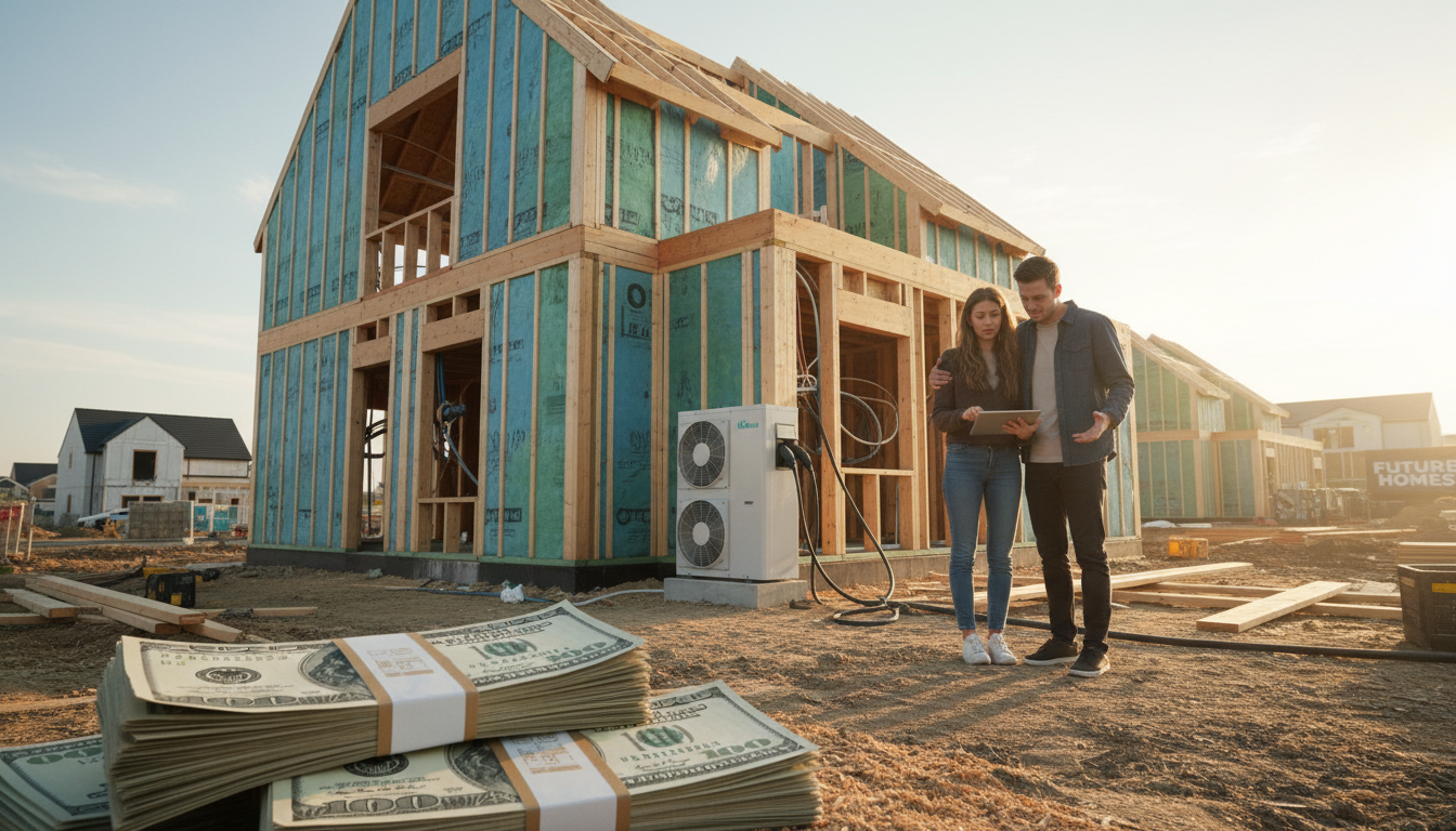 Editorial photograph for article about: The 5,000 Problem: Why New 2026 Building Codes Will Price Out First-Time Homebuyers