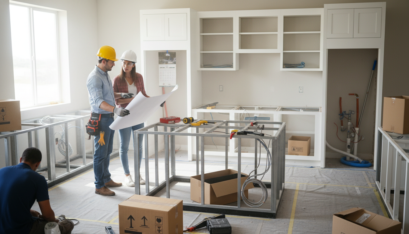 Editorial photograph for article about: The Complete Kitchen Renovation Roadmap: A Phase-by-Phase Guide to Avoiding Costly Mi