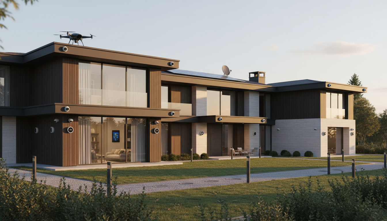 Editorial photograph for article about: 7 Professional-Grade Smart Security Systems That Actually Protect Your Entire Home (N