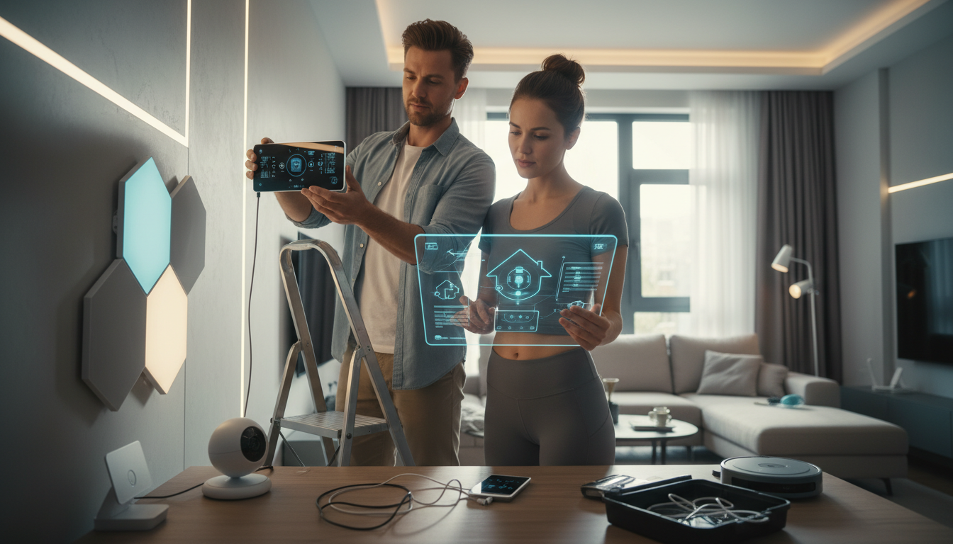 Editorial photograph for article about: Step-by-Step Guide to Installing Smart Home Devices in 2026