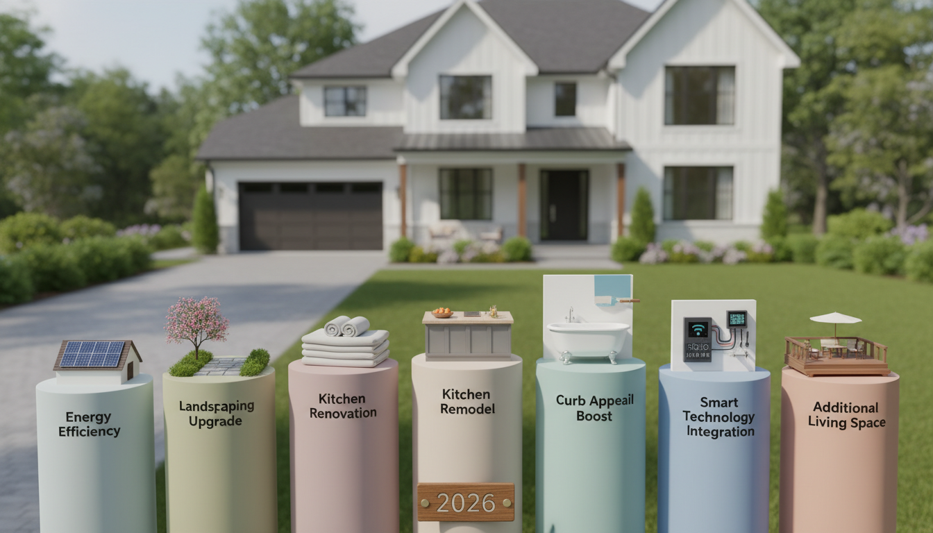 Editorial photograph for article about: 7 Ways to Increase Your Home\'s Value Before Selling in 2026