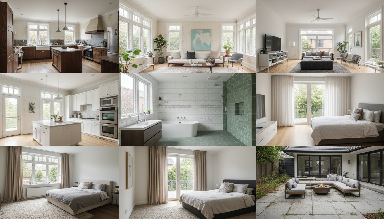 Editorial photograph for article about: 5 Must-See Before and After Home Renovation Transformations in 2026