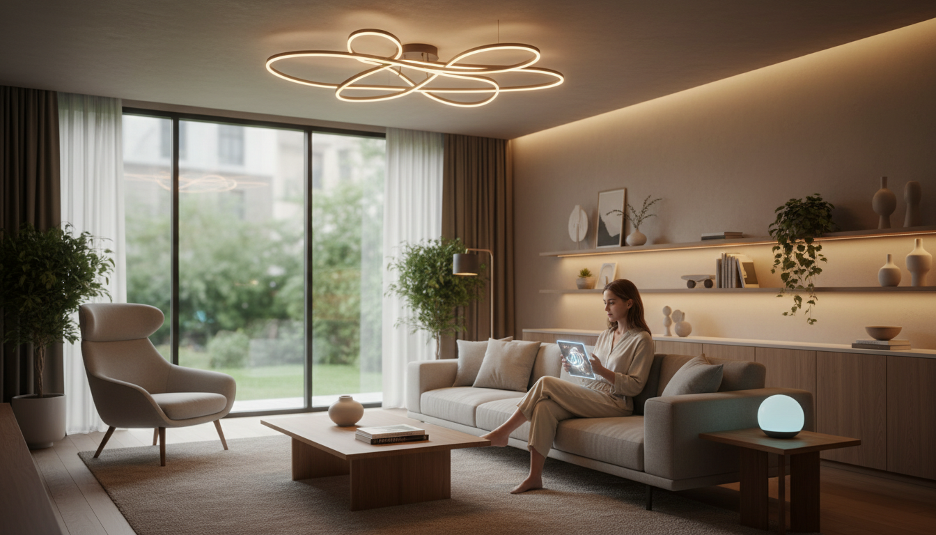 Editorial photograph for article about: The Smart Lighting Revolution Is Finally Here—And It\'s Nothing Like What We Expected