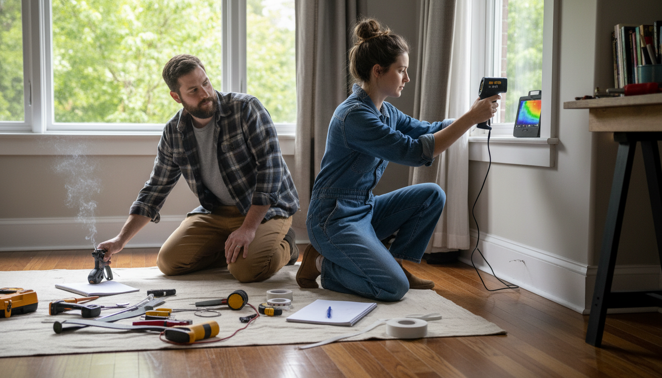 Editorial photograph for article about: The Complete DIY Home Energy Audit Guide: Cut Your Bills and Boost Efficiency