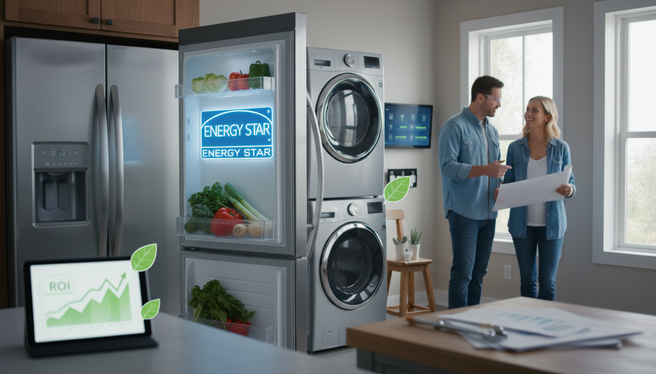 Editorial photograph for article about: The Complete Energy Efficient Appliances Guide: Save Money and Reduce Your Carbon Foo