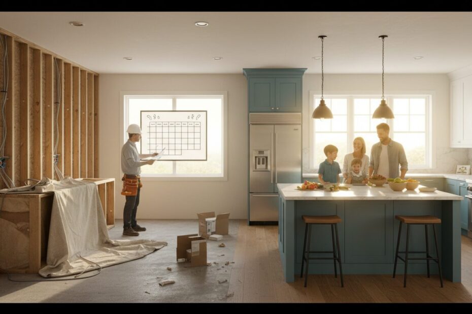 Editorial photograph for article about: The Kitchen Renovation Roadmap: A 12-Week Timeline from Vision to First Meal
