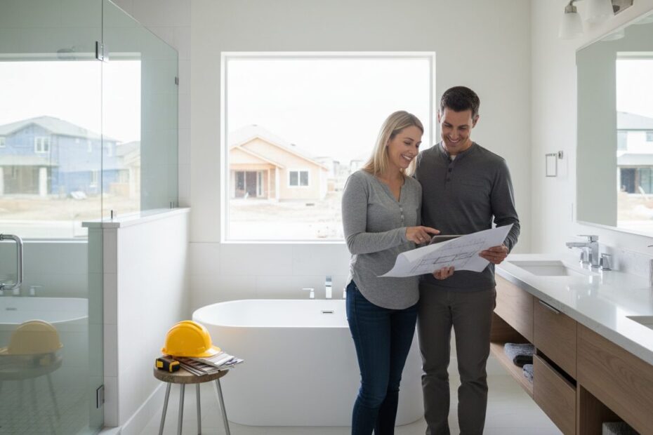 Editorial photograph for article about: How to Find the Best Bathroom Remodel Contractors Near Me