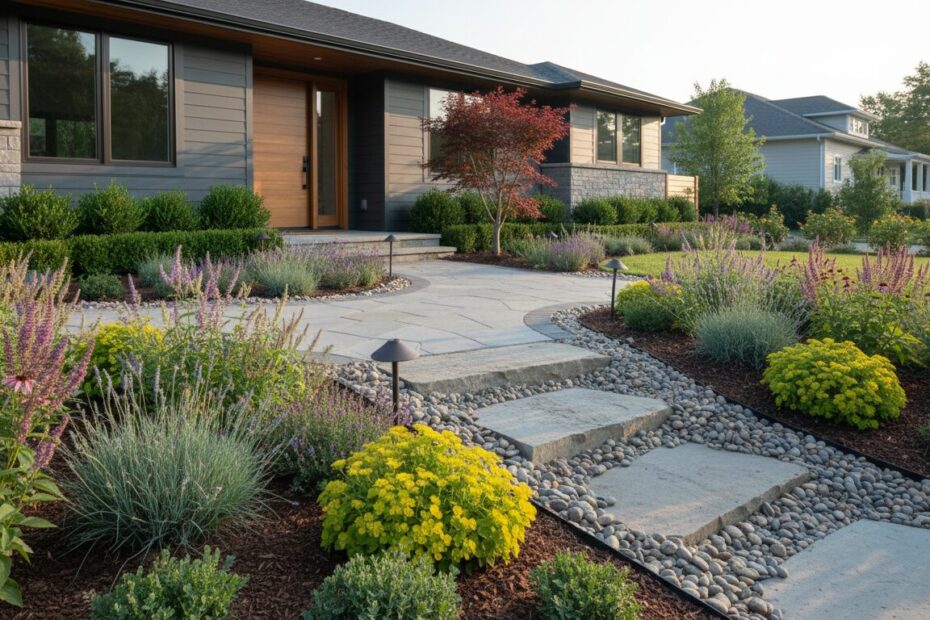 Editorial photograph for article about: Front Garden Landscaping Ideas That Transform Your Curb Appeal